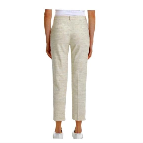 Theory Tailor Trousers in Sharkskin Crunch. - Picture 4 of 10